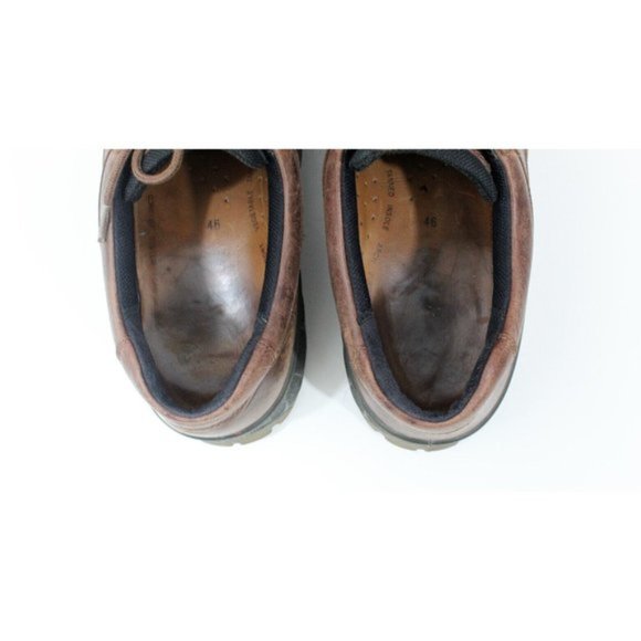 Ecco Men Shoes Track 25 Gore Tex Arch Support Comfort Leather - Picture 4 of 11